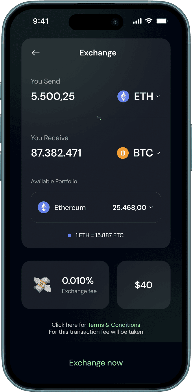 Crypto App UI